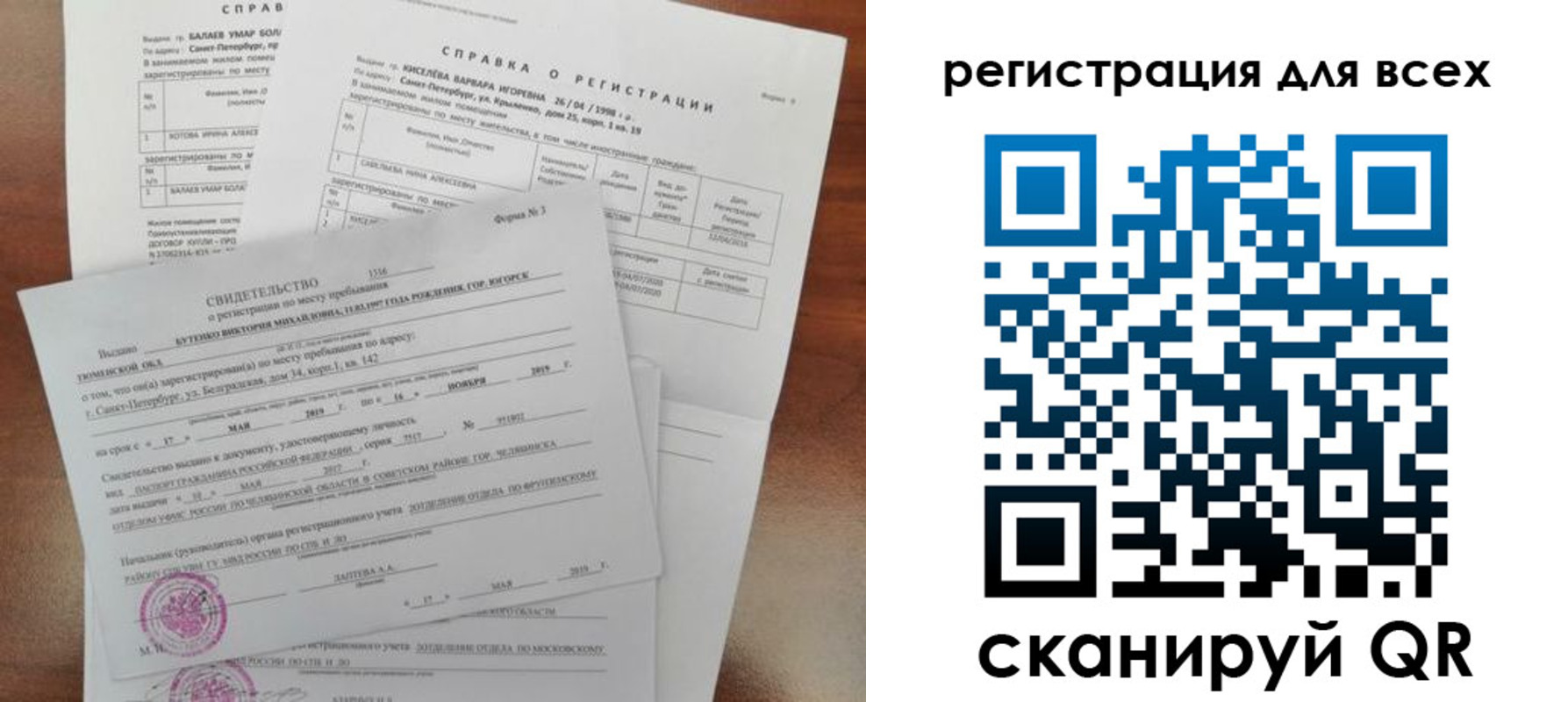 временная регистрация адрес в Октябрьске